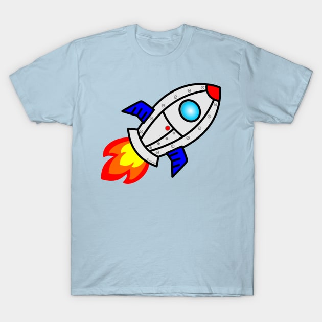 Rocket II T-Shirt by Pendientera